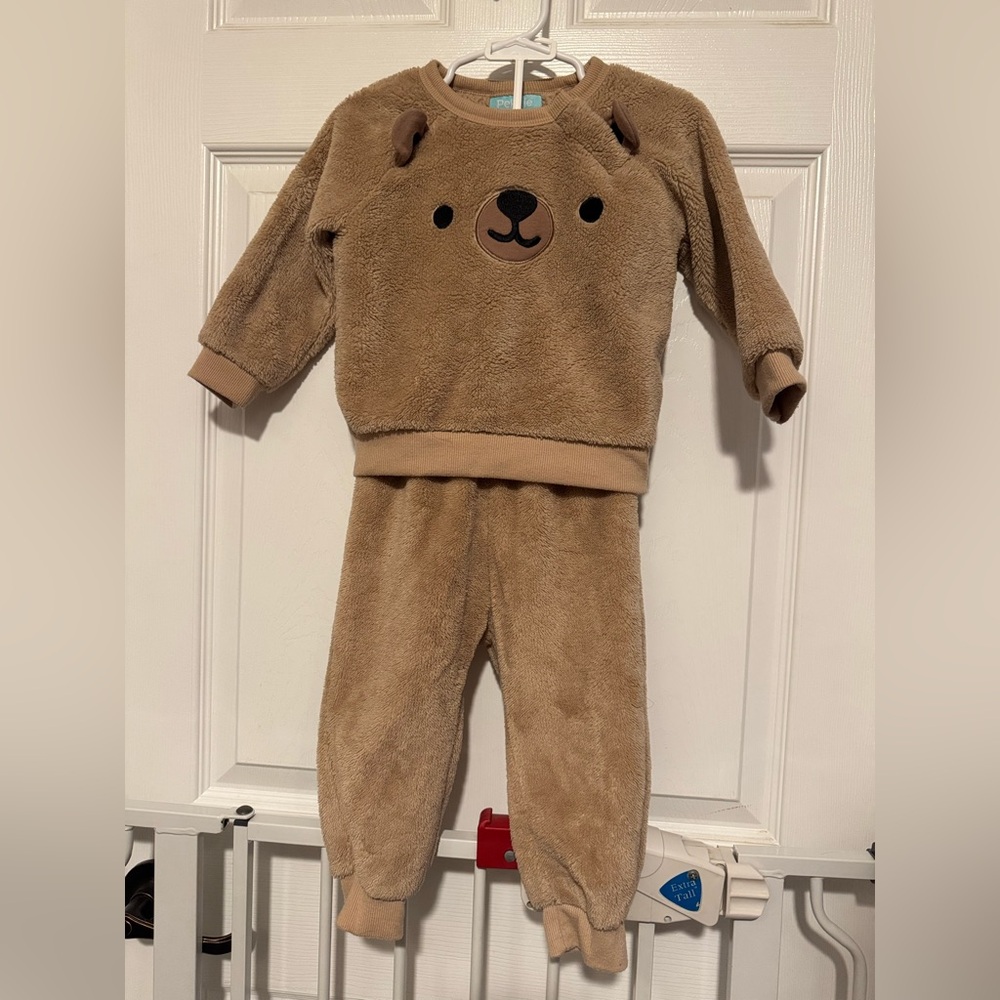 Cozy Bear Fleece Outfit for Kids